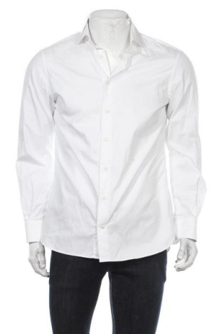 Мъжка риза Paul Rosen, Размер L, Цвят Бял, Памук, Цена 48,80 лв.