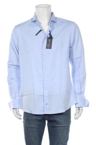 Herrenhemd Silbon, Größe L, Farbe Blau, Baumwolle, Preis 24,49 €