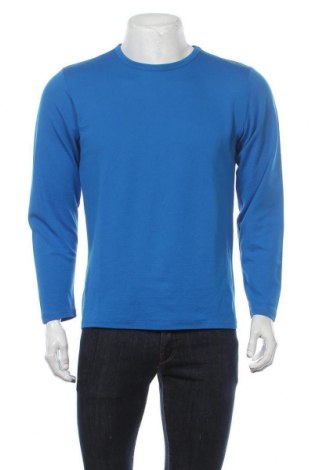 Herren Sport Shirt Crivit, Größe L, Farbe Blau, 51% Baumwolle, 49% Polyester, Preis 18,09 €
