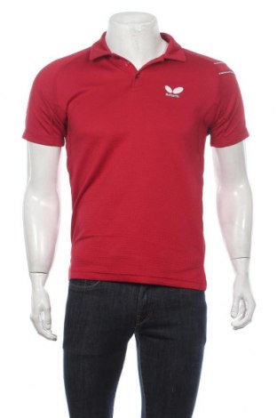 Herren T-Shirt, Größe S, Farbe Rot, Polyester, Preis 18,09 €