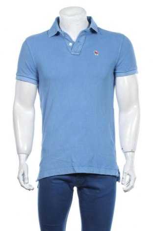 Herren T-Shirt Abercrombie & Fitch, Größe S, Farbe Blau, Baumwolle, Preis 23,66 €