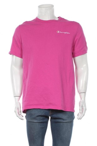 Tricou de bărbați Champion, Mărime L, Culoare Roz, Bumbac, Preț 79,58 Lei