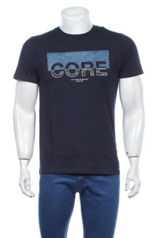 Ανδρικό t-shirt Core By Jack & Jones, Μέγεθος S, Χρώμα Μπλέ, Βαμβάκι, Τιμή 15,16 €