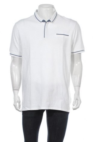 Мъжка тениска Devred 1902, Размер XXL, Цвят Бял, 57% памук, 43% полиестер, Цена 25,35 лв.