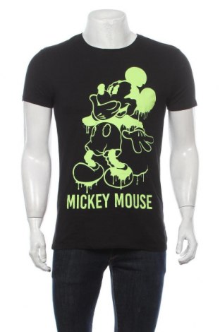 Herren T-Shirt Disney, Größe S, Farbe Schwarz, Baumwolle, Preis 15,31 €