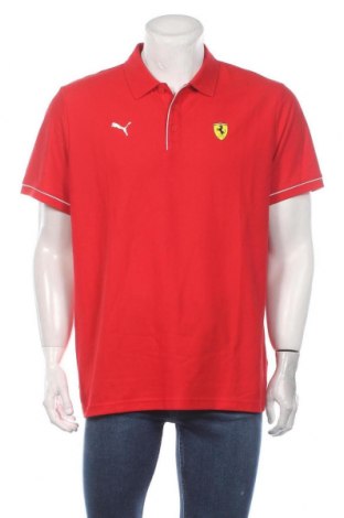 Herren T-Shirt Ferrari X Puma, Größe XL, Farbe Rot, 52% Baumwolle, 48% Polyester, Preis 53,19 €