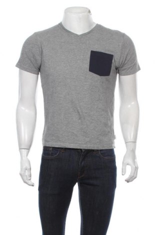 Мъжка тениска Hampton Republic, Размер S, Цвят Сив, 80% памук, 20% вискоза, Цена 25,20 лв.