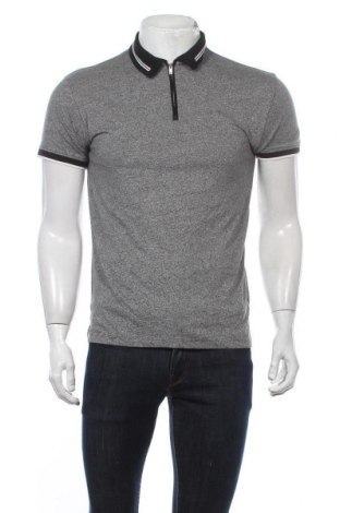 Мъжка тениска Hampton Republic, Размер S, Цвят Сив, 50% памук, 50% полиестер, Цена 24,15 лв.