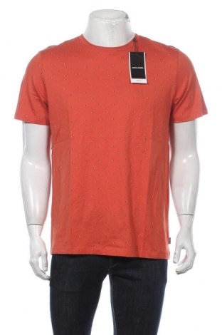 Ανδρικό t-shirt Jack & Jones, Μέγεθος L, Χρώμα Πορτοκαλί, 100% βαμβάκι, Τιμή 16,42 €