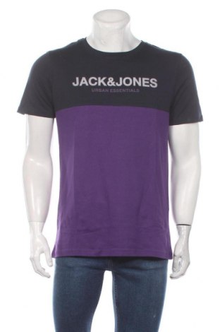 Tricou de bărbați Jack & Jones, Mărime L, Culoare Mov, Bumbac, Preț 104,77 Lei