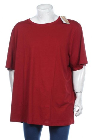 Tricou de bărbați Jack & Jones, Mărime 5XL, Culoare Roșu, Bumbac, Preț 104,77 Lei