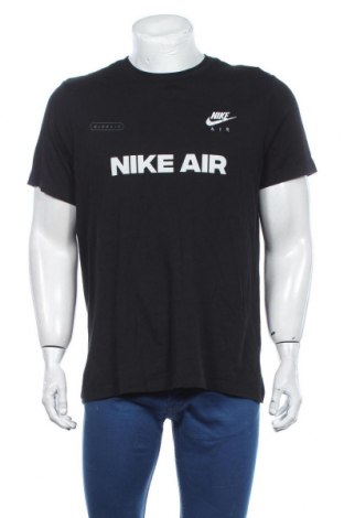 Męski T-shirt Nike, Rozmiar L, Kolor Czarny, Bawełna, Cena 103,95 zł