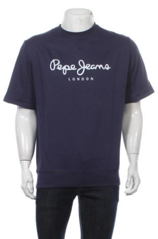 Pánské tričko  Pepe Jeans, Velikost L, Barva Modrá, Bavlna, Cena  903,00 Kč