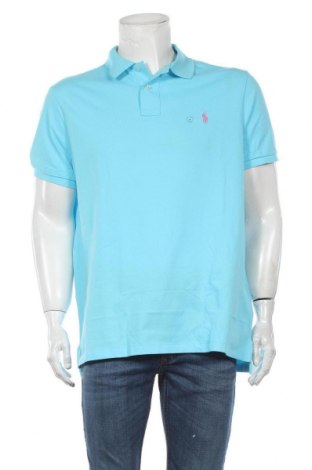 Ανδρικό t-shirt Polo By Ralph Lauren, Μέγεθος XL, Χρώμα Μπλέ, Βαμβάκι, Τιμή 68,19 €