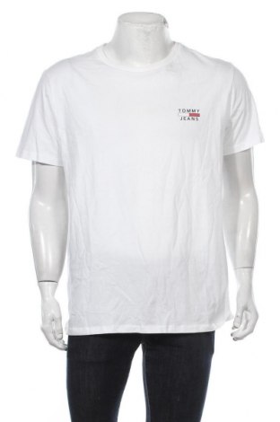 Tricou de bărbați Tommy Hilfiger, Mărime XL, Culoare Alb, Bumbac, Preț 168,92 Lei
