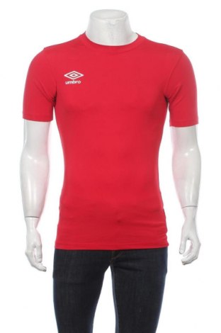 Tricou de bărbați Umbro, Mărime L, Culoare Roșu, 80% poliamidă, 20% elastan, Preț 81,90 Lei