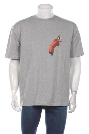 Ανδρικό t-shirt Volcom, Μέγεθος L, Χρώμα Γκρί, Βαμβάκι, Τιμή 28,50 €
