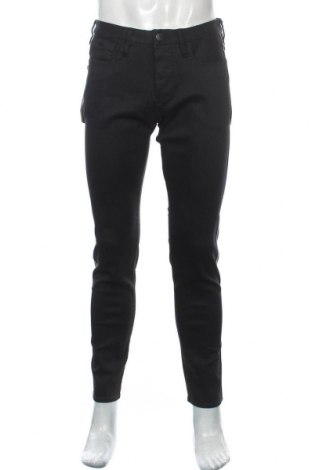 Męskie jeansy Emporio Armani, Rozmiar M, Kolor Czarny, 98% bawełna, 2% elastyna, Cena 524,08 zł