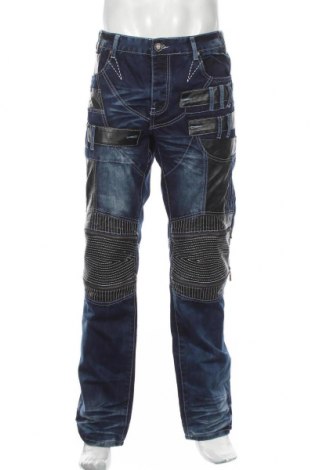 Herren Jeans Highness, Größe XL, Farbe Blau, 85% Baumwolle, 15% Polyester, Kunstleder, Preis 24,36 €