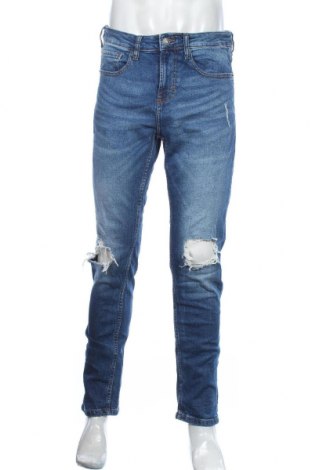 Pánske džínsy  Sinsay, Veľkosť M, Farba Modrá, 99% bavlna, 1% elastan, Cena  19,85 €