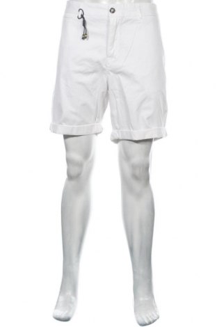 Pantaloni scurți de bărbați Brice, Mărime XL, Culoare Alb, Bumbac, Preț 136,18 Lei