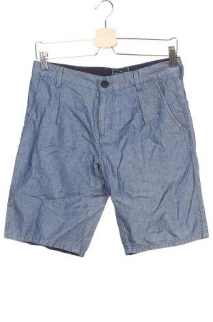Pantaloni scurți de bărbați Devred 1902, Mărime S, Culoare Albastru, 80% bumbac, 20% in, Preț 73,19 Lei