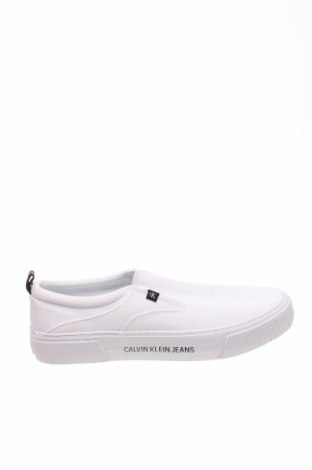 Pánske topánky Calvin Klein Jeans, Veľkosť 45, Farba Biela, Textil, Cena  50,52 €