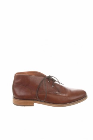 Ανδρικά παπούτσια Massimo Dutti, Μέγεθος 42, Χρώμα Καφέ, Γνήσιο δέρμα, Τιμή 46,76 €