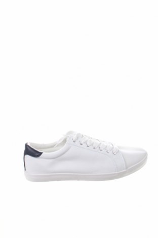 Ανδρικά παπούτσια Pier One, Μέγεθος 44, Χρώμα Λευκό, Κλωστοϋφαντουργικά προϊόντα, δερματίνη, Τιμή 23,12 €
