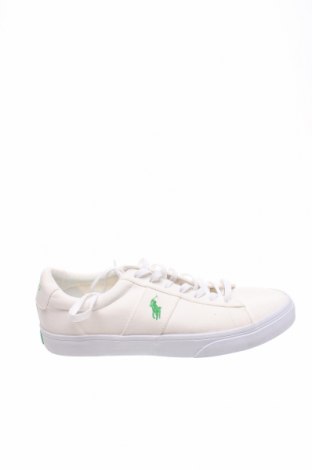 Ανδρικά παπούτσια Polo By Ralph Lauren, Μέγεθος 44, Χρώμα Λευκό, Κλωστοϋφαντουργικά προϊόντα, Τιμή 51,63 €