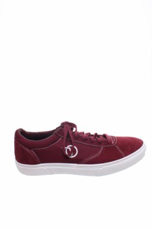 Ανδρικά παπούτσια Vans, Μέγεθος 43, Χρώμα Κόκκινο, Φυσικό σουέτ, κλωστοϋφαντουργικά προϊόντα, Τιμή 40,70 €