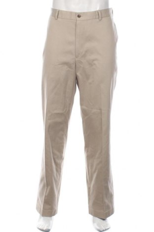 Мъжки панталон Brooks Brothers, Размер XL, Цвят Бежов, Памук, Цена 48,30 лв.
