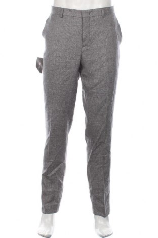 Мъжки панталон Devred 1902, Размер XL, Цвят Сив, 58% вълна, 42% лен, Цена 59,60 лв.