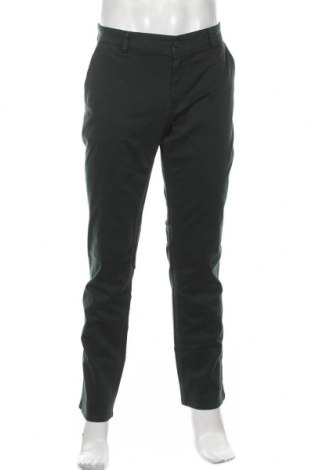 Pánské kalhoty  Hugo Boss, Velikost L, Barva Zelená, 97% bavlna, 3% elastan, Cena  2 081,00 Kč