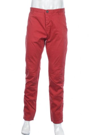 Pánské kalhoty  Premium By Jack & Jones, Velikost L, Barva Červená, 98% bavlna, 2% elastan, Cena  494,00 Kč