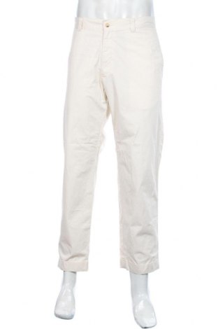 Pantaloni de bărbați Timberland, Mărime L, Culoare Ecru, Bumbac, Preț 289,47 Lei