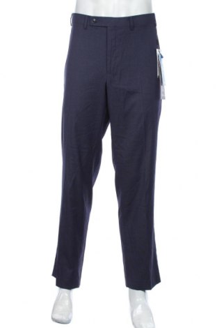 Pánské kalhoty  Van Heusen, Velikost XL, Barva Modrá, 68% polyester, 29% viskóza, 3% elastan, Cena  1 100,00 Kč