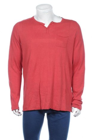 Pánsky sveter  Devred 1902, Veľkosť XXL, Farba Ružová, 55% ľan, 45% bavlna, Cena  19,39 €