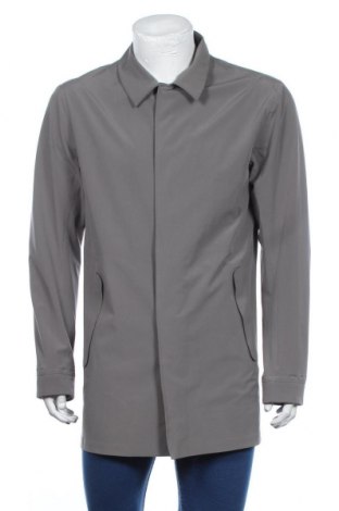 Herren Regenmantel Premium By Jack & Jones, Größe L, Farbe Grau, 95% Polyester, 5% Elastan, Preis 32,57 €