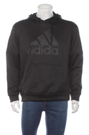 Ανδρικό φούτερ Adidas, Μέγεθος L, Χρώμα Μαύρο, Πολυεστέρας, Τιμή 29,88 €