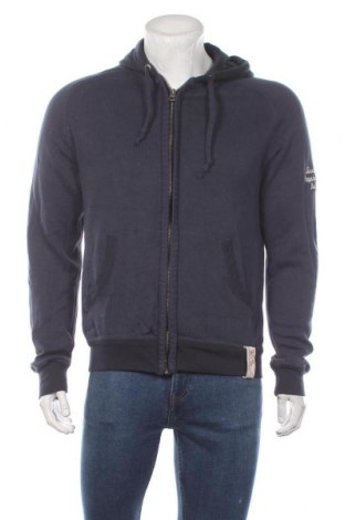 Herren Sweatshirt H&M L.O.G.G., Größe L, Farbe Blau, Baumwolle, Preis 19,48 €