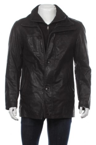 Pánska kožená bunda , Veľkosť S, Farba Hnedá, Pravá koža , Cena  56,13 €