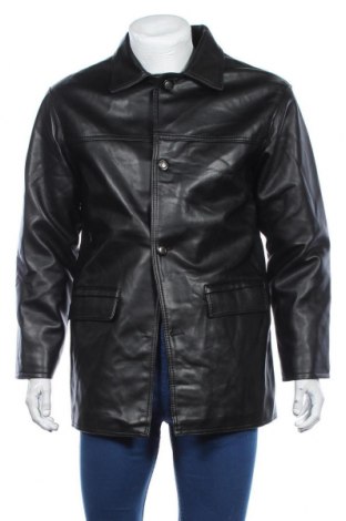 Pánska kožená bunda  Made In Italy, Veľkosť L, Farba Čierna, Eko koža , Cena  22,11 €