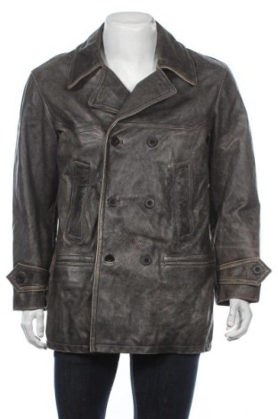 Pánska kožená bunda  Trapper, Veľkosť L, Farba Béžová, Pravá koža , Cena  35,72 €