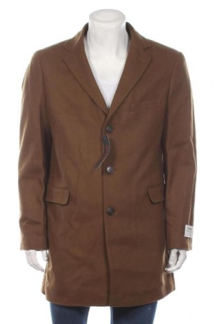 Мъжко палто Devred 1902, Размер XL, Цвят Бежов, 78% вълна, 22% полиамид, Цена 158,95 лв.