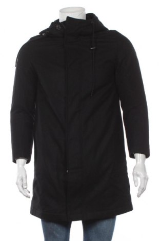 Мъжко палто Loreak Mendian, Размер S, Цвят Черен, 80% вълна, 20% полиамид, Цена 157,80 лв.