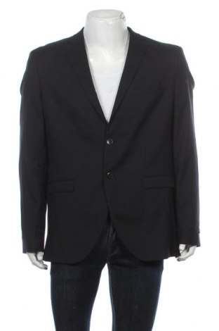 Мъжко сако Premium By Jack & Jones, Размер XL, Цвят Черен, 77% полиестер, 22% вълна, 1% еластан, Цена 48,00 лв.