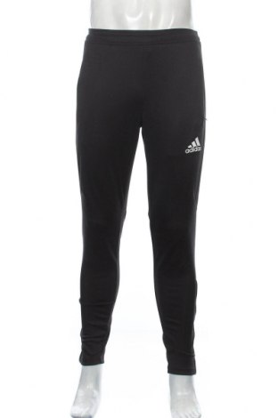 Herren Sporthose Adidas, Größe S, Farbe Schwarz, Polyester, Preis 29,23 €