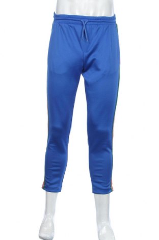 Ανδρικό αθλητικό παντελόνι Bershka, Μέγεθος M, Χρώμα Μπλέ, Τιμή 17,94 €