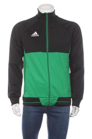 Herren Sportoberteil Adidas, Größe M, Farbe Schwarz, Polyester, Preis 29,23 €